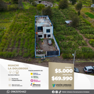 Casa en Huachi La Dolorosa